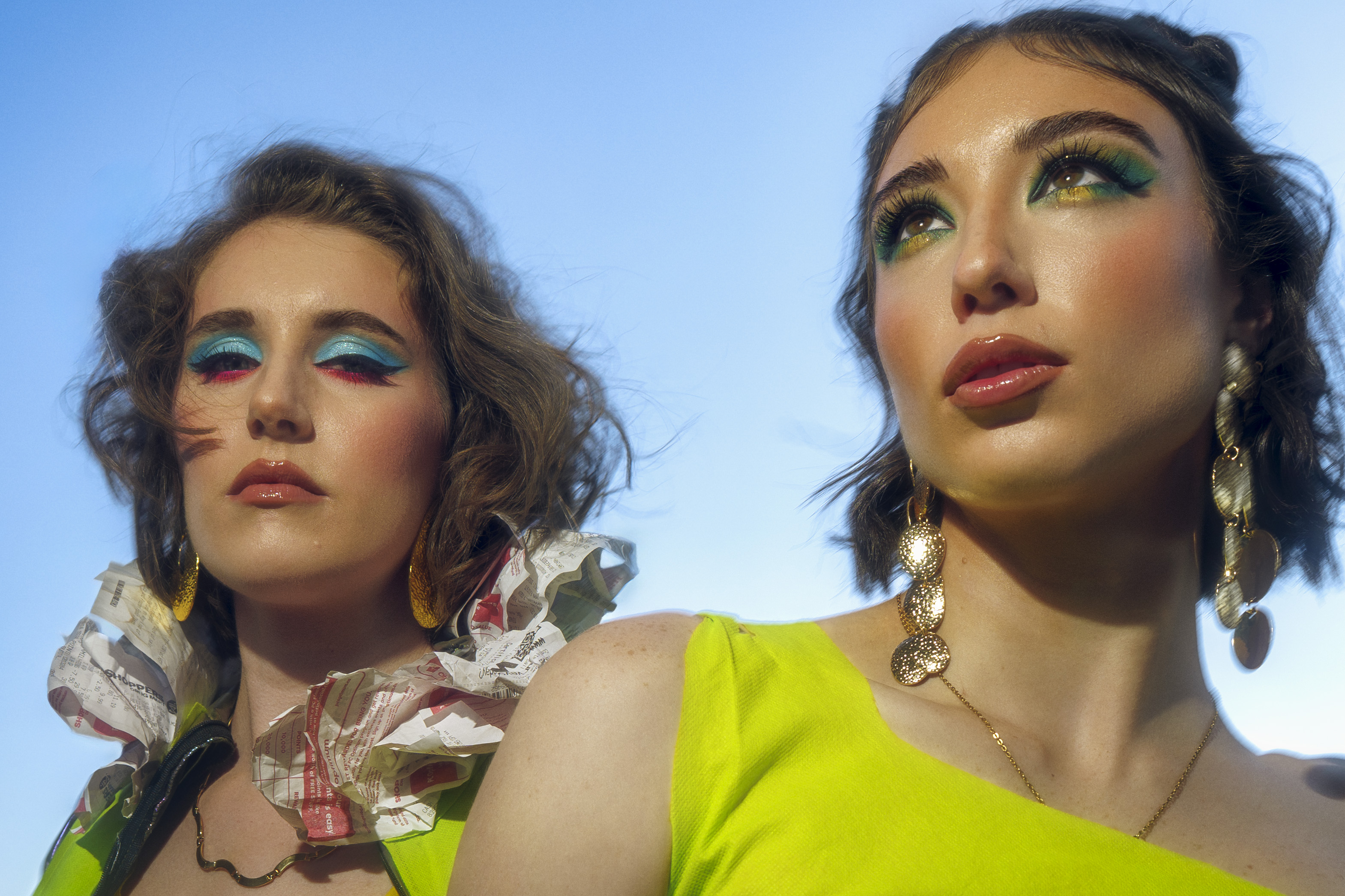 conceptual fine art photography — figure wrapped in fishnet with octopus, Surfaceless series by Toronto photographer Daniyar Sadykov